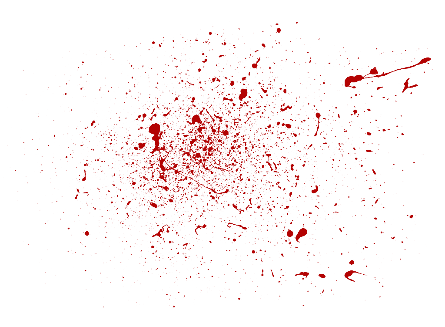 blood pattern for background